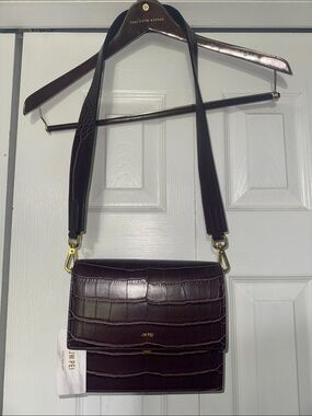 NWT JW PEI ox blood leather shoulder bag STUNNING!!!
